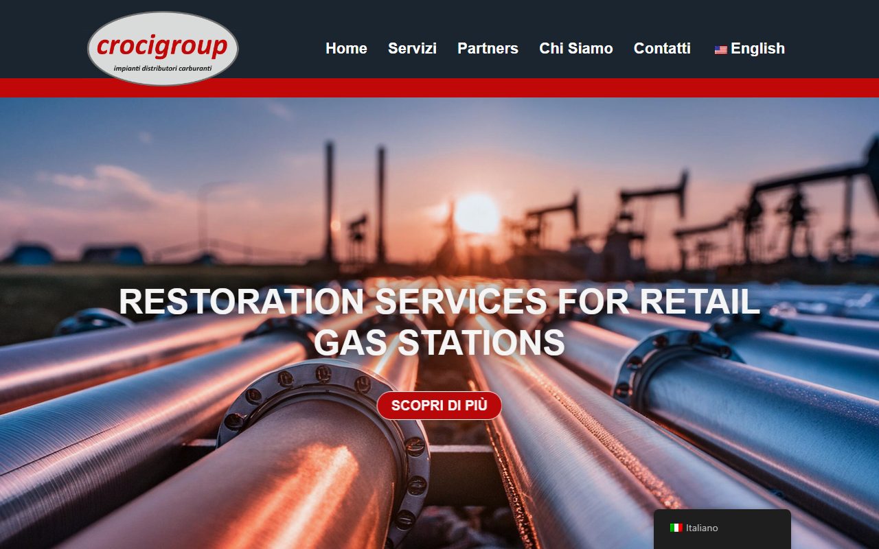 Anteprima sito Croci Group
