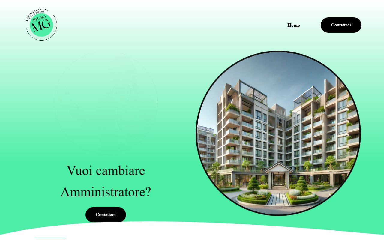 Anteprima sito MG Condomini