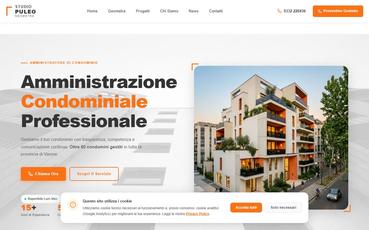 Anteprima sito Puleo Studio